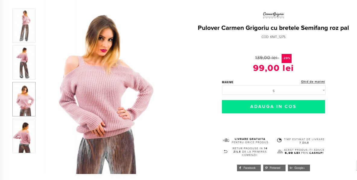 pulover carmen grigoriu bonusway.ro