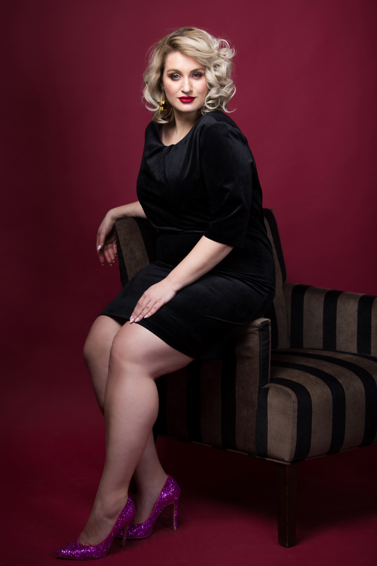 Ioana Dumitrache TEX tinute plus size revelion9